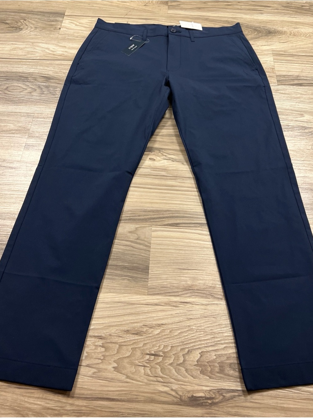 J.CREW Straight-fit Tech Chino Pant Casual Preppy Navy Men’s 31x30 CG391 NWT $98